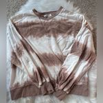Zenana Outfitters  Cream and Brown Lounge Set, size Small Photo 1