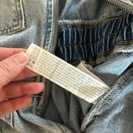 Forever 21 Denim Short Sleeve Romper M Photo 5