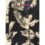 SheIn 🩵🩵 Women's Black And Tan Tropical Print Dress, Cover Up, Vacation, XL🩵🩵 Photo 1