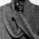 AGB dolman sleeve cowl neck sweater. NWT Medium Gray Photo 4