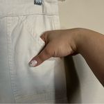 Cali 1850 ‎ White Modern Tech Look Wide Leg Baggy Cargo Pants Photo 3