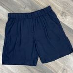 Loft Ann‎ Taylor  Lightweight Chino Dressy Shorts Blue 4 Photo 0