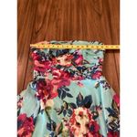 Paper Dolls Paperdoll Strapless Floral Mini flare skater cocktail Dress Lined Back Zip 5 S Photo 4