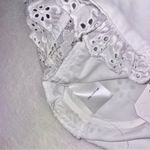 Altar'd State NWT Altar’d State White Corina Eyelet Crop Top size Small Photo 8