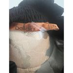 Belldini Long Sleeve High Neck Blouse with Sheer Sleeves Small Black Photo 5