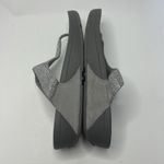 FitFlop  Flare Bling Crystals Toe Post Sandals Size 11 Leather Flip Flop Cushion Photo 10