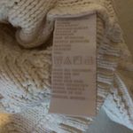 Tommy Hilfiger Cardigan Cream Cropped Cableknit Cardigan Sz L EUC 90s Y2K Style Photo 9