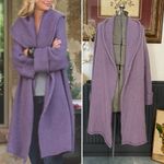 Soft Surroundings Telluride Topper Lavender Mohair Wool Open Duster - PS ๐งก๐ Photo 1