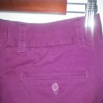 J.Crew  00 28 Chino Cotton Shorts in Burgandy Photo 3