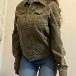 United Colors Of Benetton Dark Green Denim Jacket Photo 0