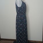 Maison Jules Nautical Anchor Print Maxi Dress Size Medium Photo 4
