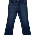 Nine West Jeans SAMS SANTA MONICA Straight Leg Dark Wash Stretch size 10 HEMMED Photo 0