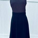 J.Crew Womens Midi Dress 2 Tall Black Polka Dot Photo 2