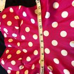 Pinup girl hot pink and white polkadot dress Photo 7