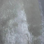 Kikit Ivory Faux Fox Fur Front Stretchy Knit Back Zip Vest Sleeves Size Long White Size L Photo 3