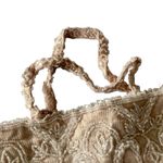 Small Beaded Purse White Photo 1