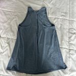 Lululemon All Tied Up Tank Top Womens Open Back Active Gym Yoga Teal Blue Size 8 Photo 4