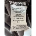 Terra & Sky Terra Sky Dark Gray Velvet Pullover Tiered Midi Dress Women’s Size 2X Photo 7