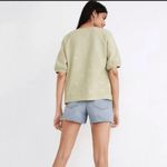 Madewell  Daisy Embroidered Short Sleeve Sweatshirt Photo 2