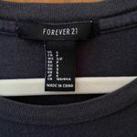 Forever 21 EUC  Grey “Minimal” Graphic Tee, Size Small Photo 4