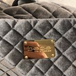 Bebe Danielle Velvet Pewter Silver Gray Fashion Backpack WBE07-124V Shoulder Bag Photo 1