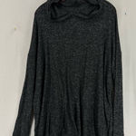 Urban Outfitters  Oversized Pullover Thin Hoodie Womens Small Petite Dark Grey Photo 0