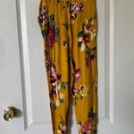 Heart Hips Mustard Floral Jumpsuit Yellow Photo 1