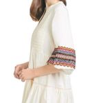 Sachin + Babi  Size XL NWT Ivory Boho Coco Cotton Mini Dress Photo 3