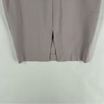 Babaton Aritzia  Ruslan Off The Shoulder Sheath Dress Gray‎ Stretch Ponte Knit 6 Photo 7