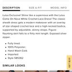 Lulus White  Lace Dress Photo 10