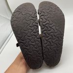 Birkenstock Dark Chocolate Brown Mayari Strappy Leather Cork Sandals Women 38.5 Photo 6