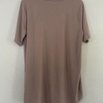 Zenana Outfitters 🦋 Tan Brown Short Sleeve Tee T-Shirt Casual Lightweight Comfy Photo 3