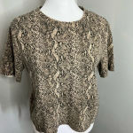 ZARA  copped short sleeved sweatshirt‎ Photo 1