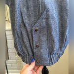 Derek Lam Derek‎ Lam Organic Cotton Chambray Dolman Sleeve Hooded Vest large layered Photo 2