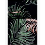 NEW Floral Tie Up Waist Summer Beach Wrap Cover Up Maxi Skirt M Black Size M Photo 7