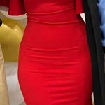 Soprano red midi dress Photo 0