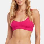 Vitamin A  Hot Pink Sienna Tank Bikini Top  Sz 10/L NWT Photo 0