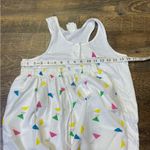 Adidas Vintage 80s 90s 2 Pc Outfit Tank Top Pants Womens Medium White Triangles Photo 6