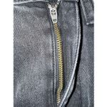 Madewell  women’s 100% cotton black denim raw hem high waisted skirt size 26 #750 Photo 1