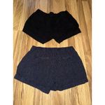 Old Navy Womens pull on elastic waist Shorts S Small Lot Of 2 Blue Black Photo 3