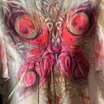 Style & Co Womens  beautiful boho butterfly print lace sleeve top Photo 9