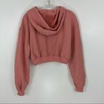 For Love & Lemons  Cropped Hooded Sweatshirt Small Photo 5