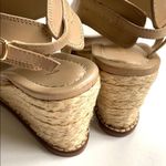 Bettye Muller Like new  leather wedge sandals Photo 3
