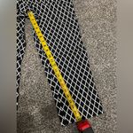 Dennis Basso New Dennis by Black and White Geometric Business Pattern Pants 12 Photo 10