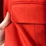 Pim + Larkin  Orange Classic Blazer Jacket Career Womens S Fall Classic Preppy Photo 2