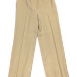 Calvin Klein Tan Straight Leg Dress Pant Contemporary Size 6 Photo 0