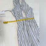 Reformation NWT Vintage  Larkspur Linen Maxi Dress - White Stripe - XS Photo 9