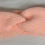 Twisted Orange Metallic  Ear Warmer Headband New Photo 0