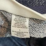 Dallas Cowboys woman’s blue silver metallic hoodie sweatshirt size large Photo 4