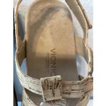 Vionic Women Sz 11 Amber Adjustable Sandal Ortho Arch Support Gold Cork Comfort Photo 2
